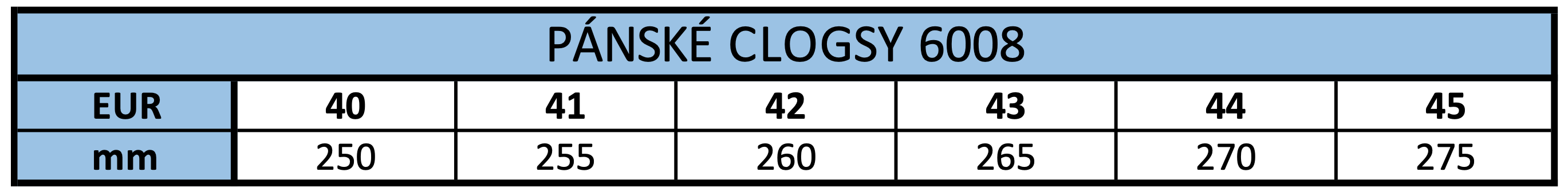 Pánské clogsy 6008